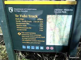 Te Tuhi Track Trailhead