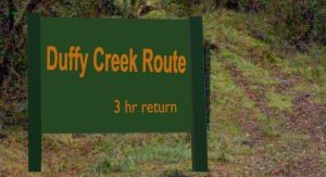 Duffy Creek Route